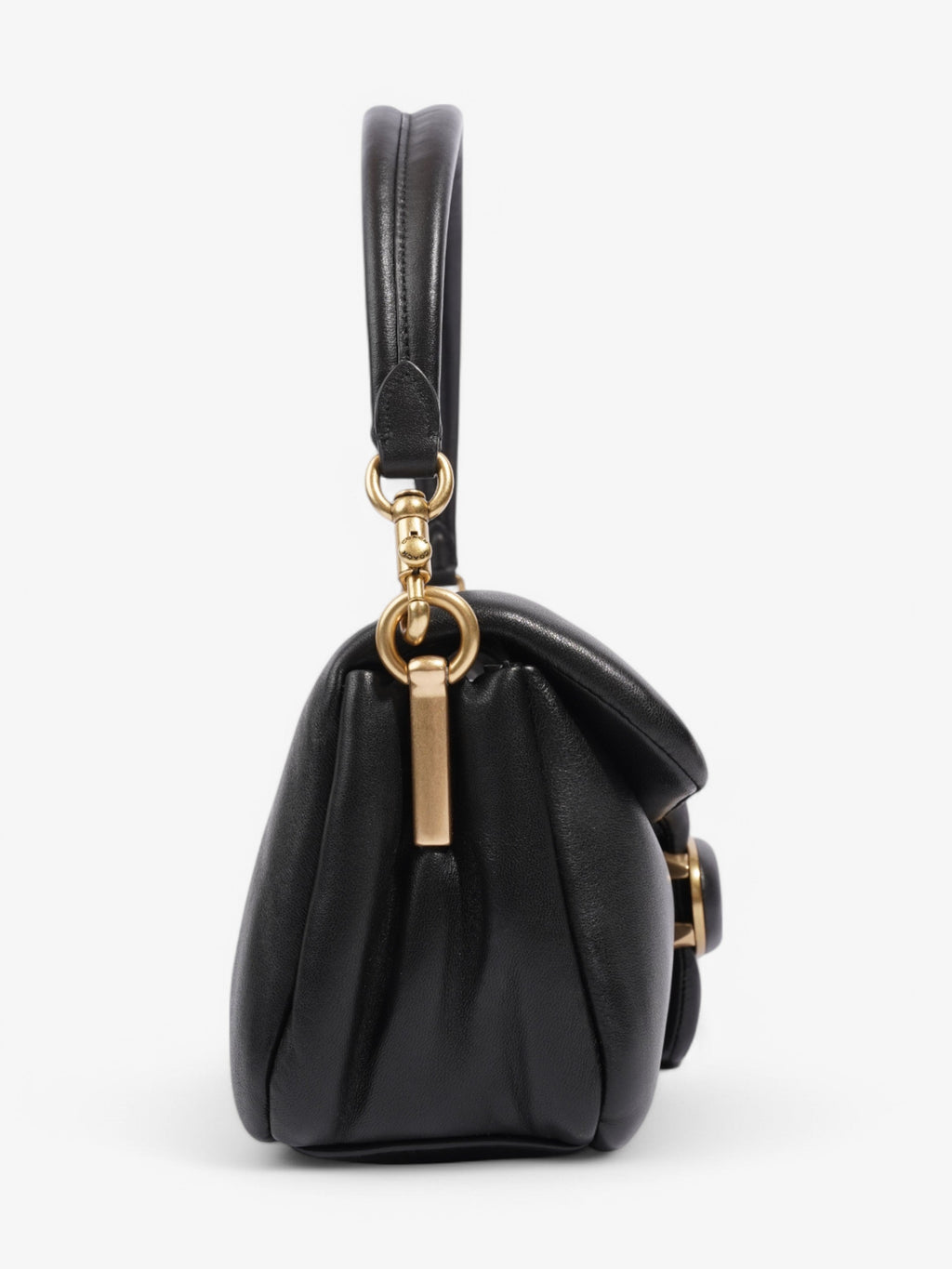 Coach Pillow Tabby Black Leather 26