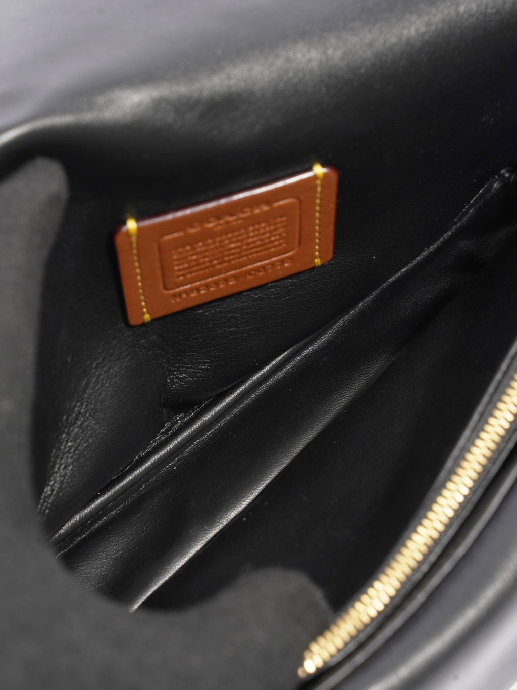 Coach Pillow Tabby Black Leather 26