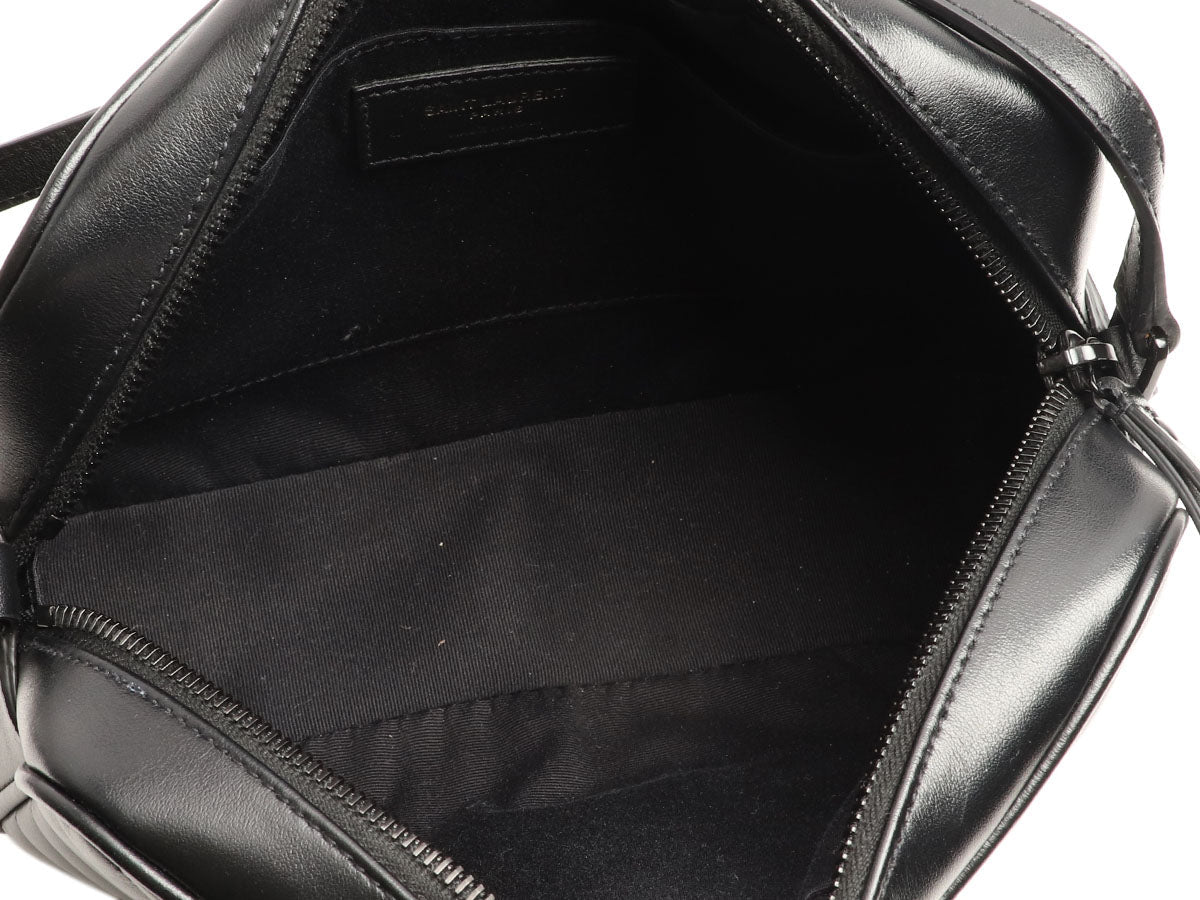 Saint Laurent Medium So Black MatelassÃ© Lou Camera Bag