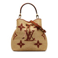 Monogram Raffia Neonoe MM