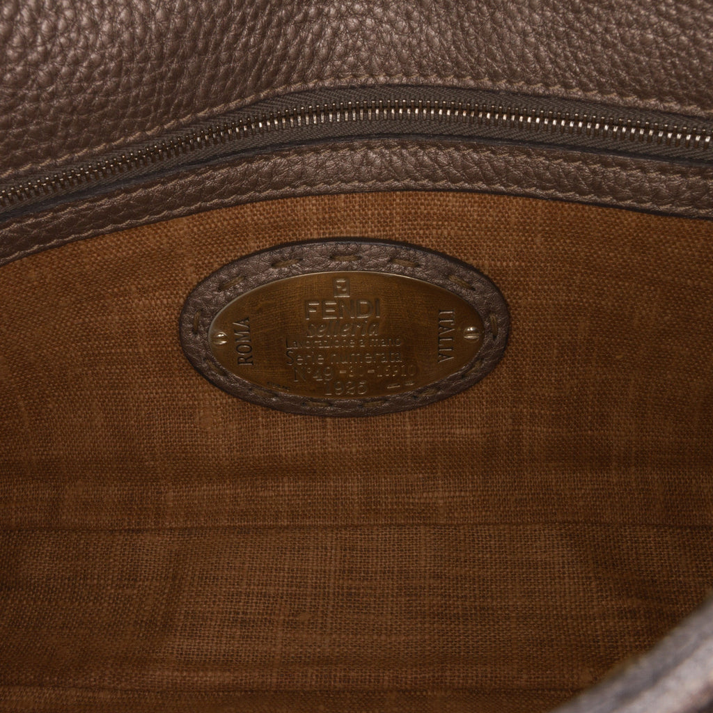 Fendi Selleria Baguette Silver