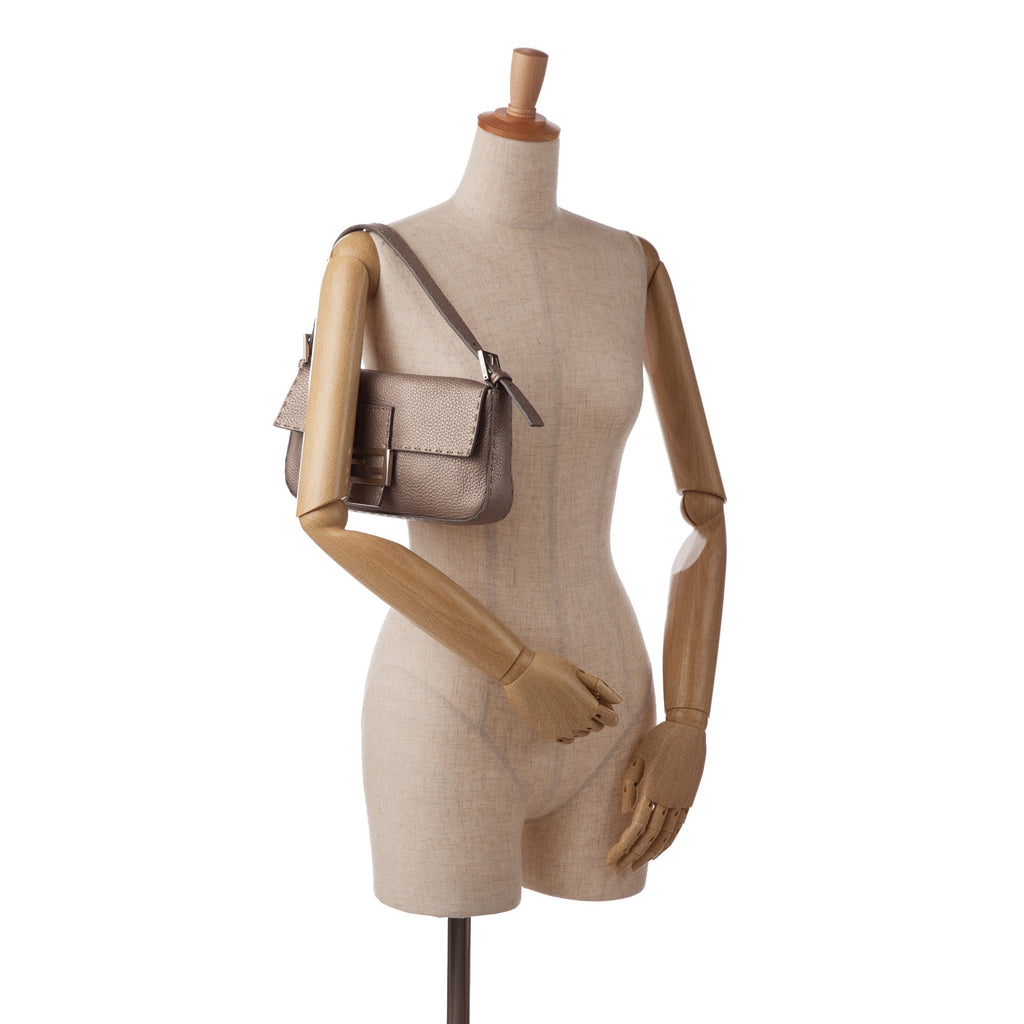 Fendi Selleria Baguette Silver