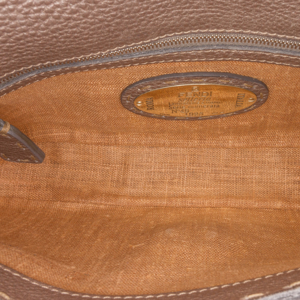 Fendi Selleria Baguette Silver