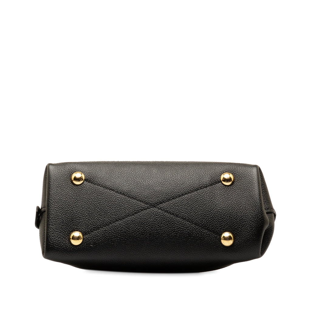 Black Louis Vuitton Monogram Empreinte Neo Alma BB Satchel