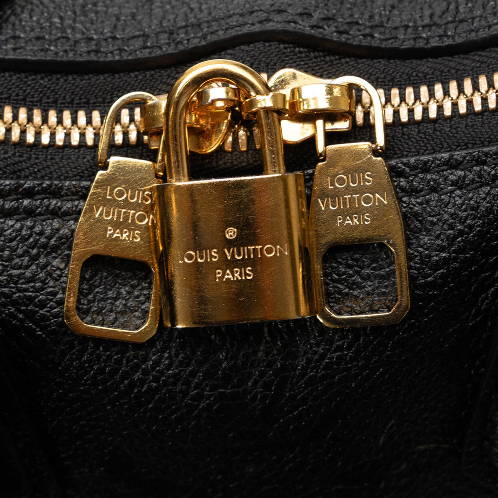 Black Louis Vuitton Monogram Empreinte Neo Alma BB Satchel
