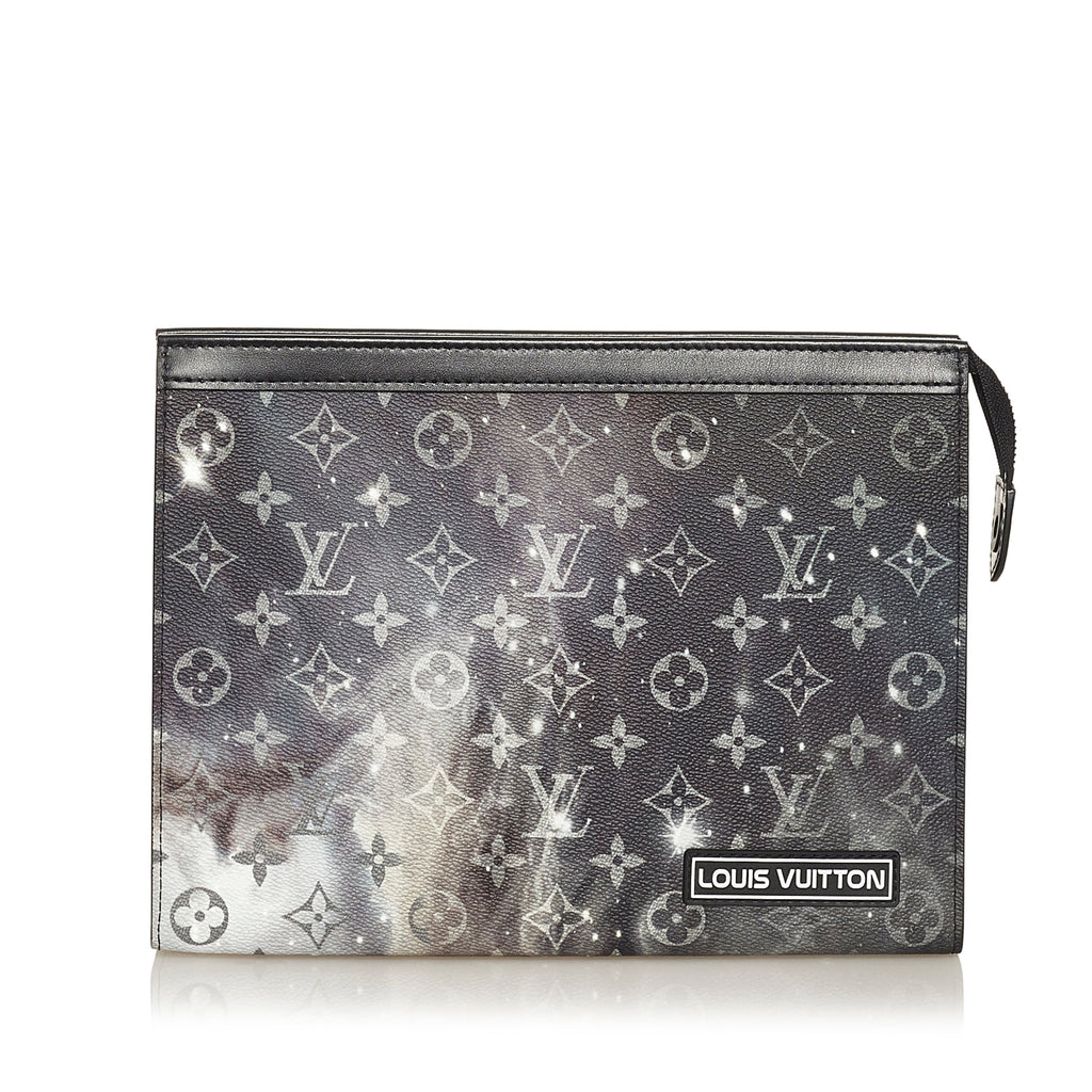 Louis Vuitton Pochette Voyage MM Grey Monogram Galaxy