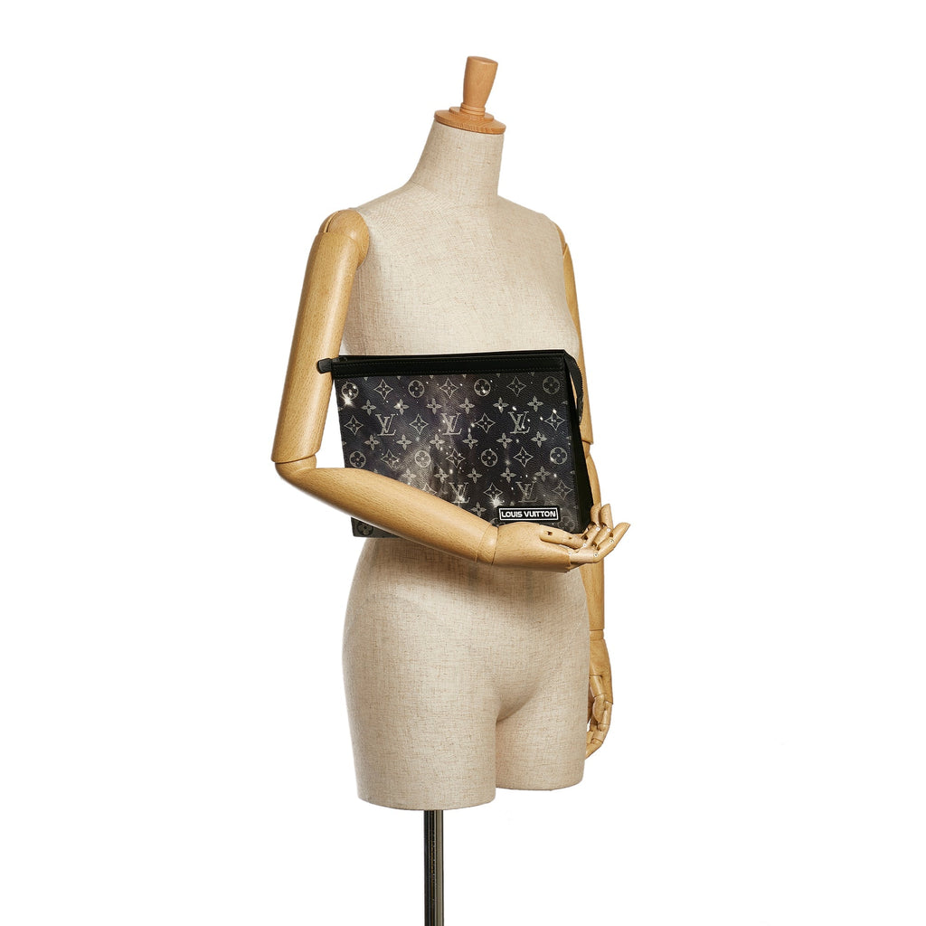 Louis Vuitton Pochette Voyage MM Grey Monogram Galaxy