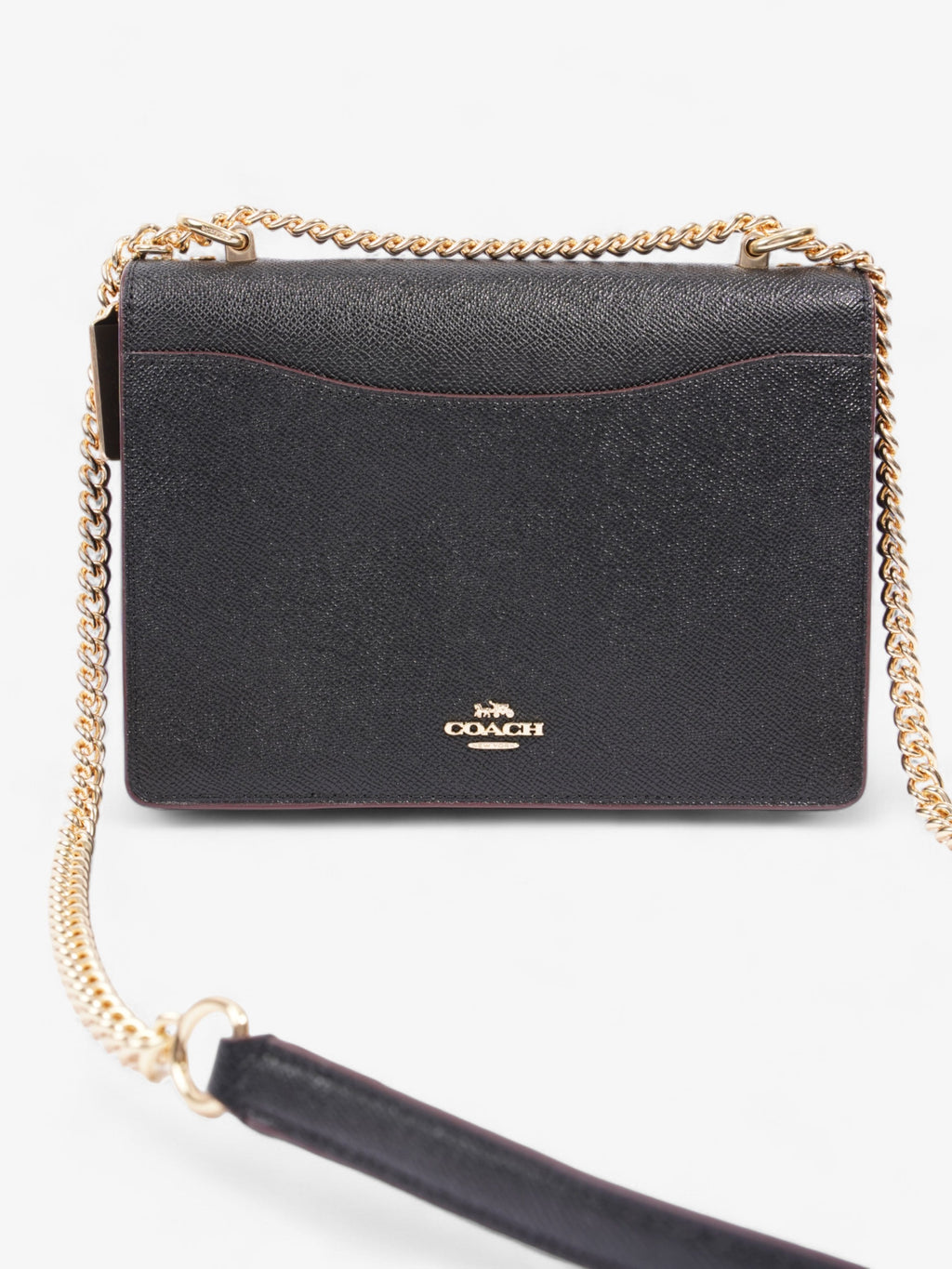 Coach Klare with Strawberry Black / Red Coated Canvas