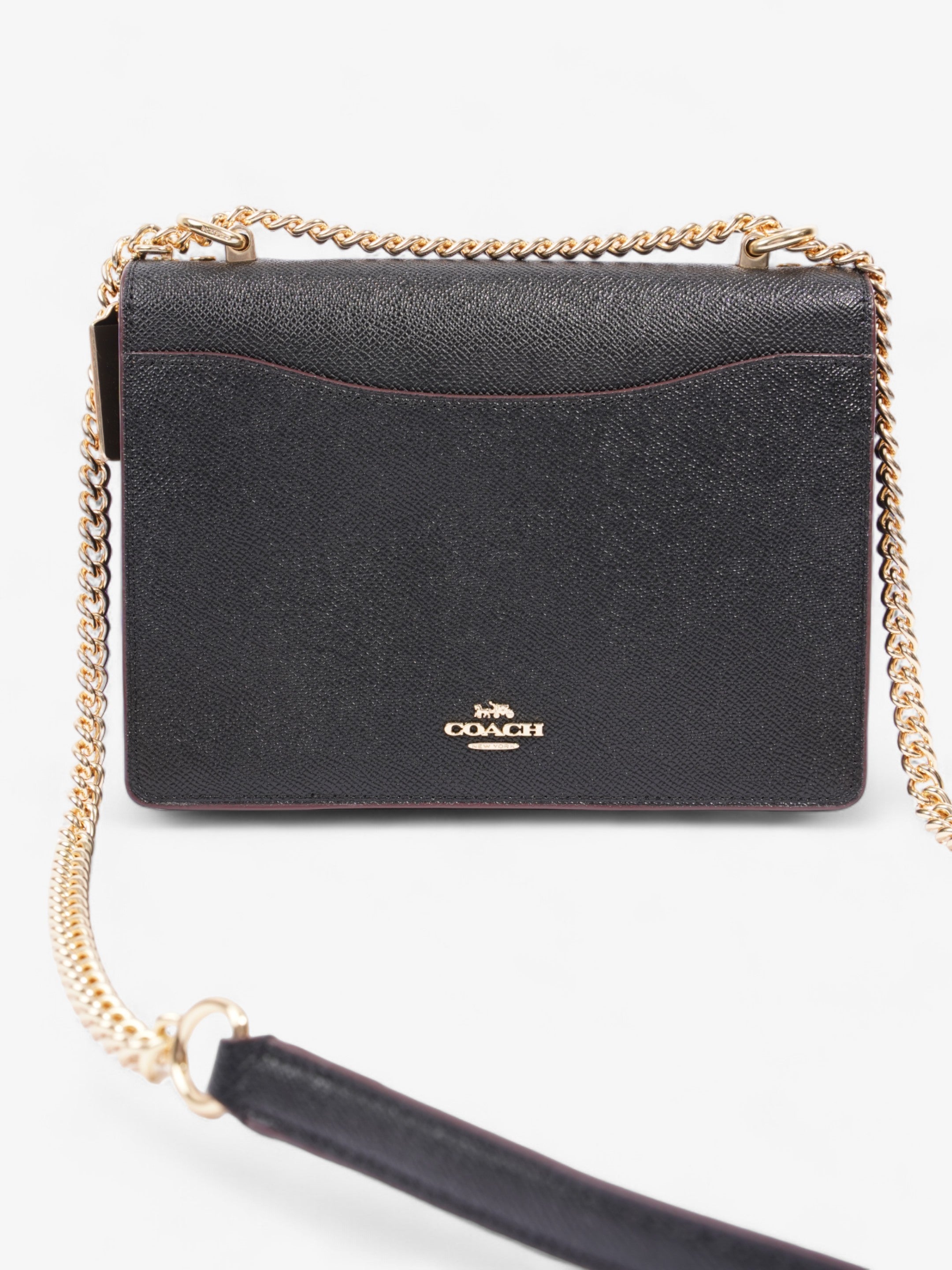 Coach Klare with Strawberry Black / Red Coated Canvas