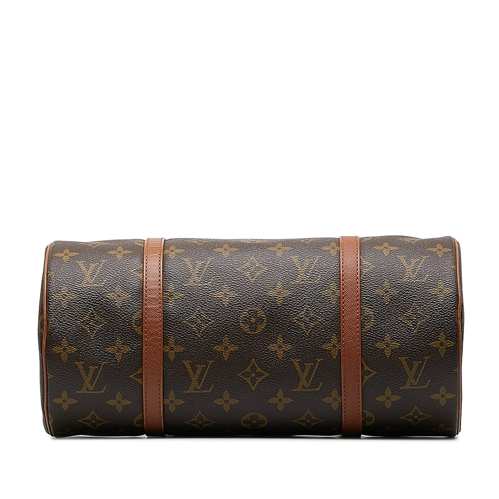 Brown Louis Vuitton Monogram Papillon 30 Handbag