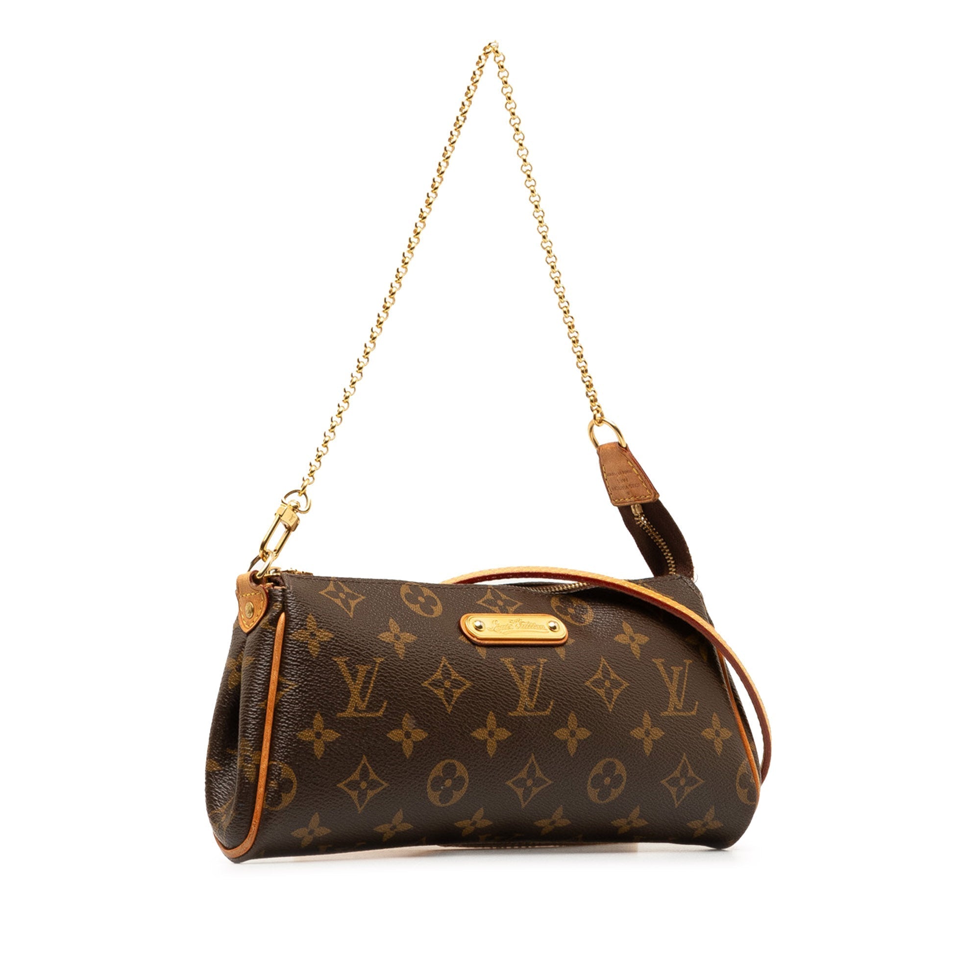 Brown Louis Vuitton Monogram Eva Satchel