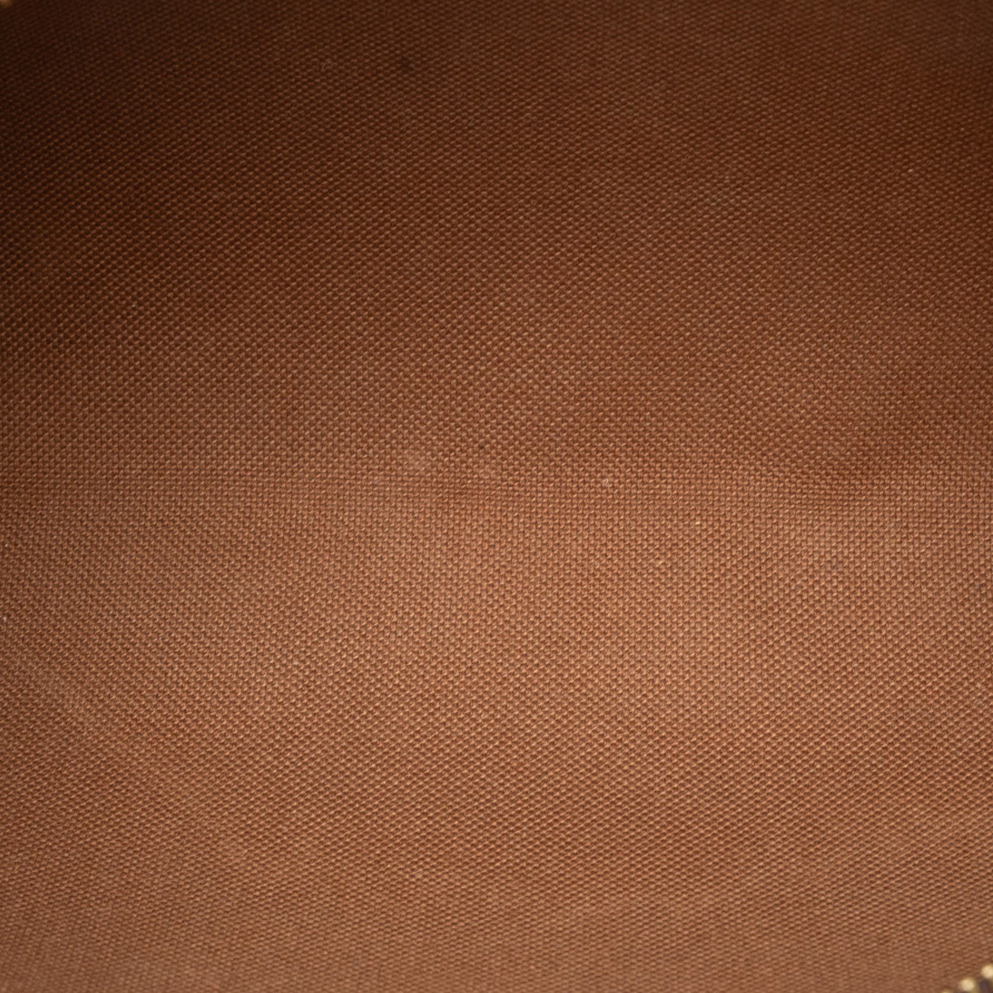 Brown Louis Vuitton Monogram Eva Satchel