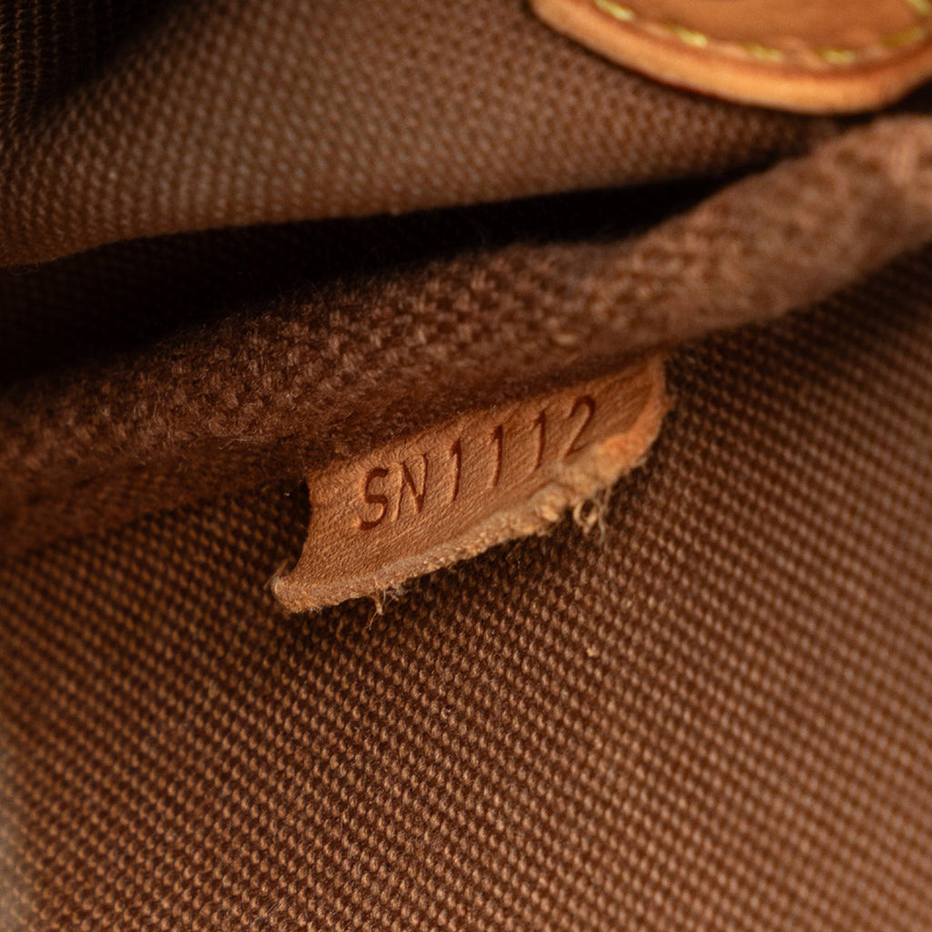 Brown Louis Vuitton Monogram Eva Satchel
