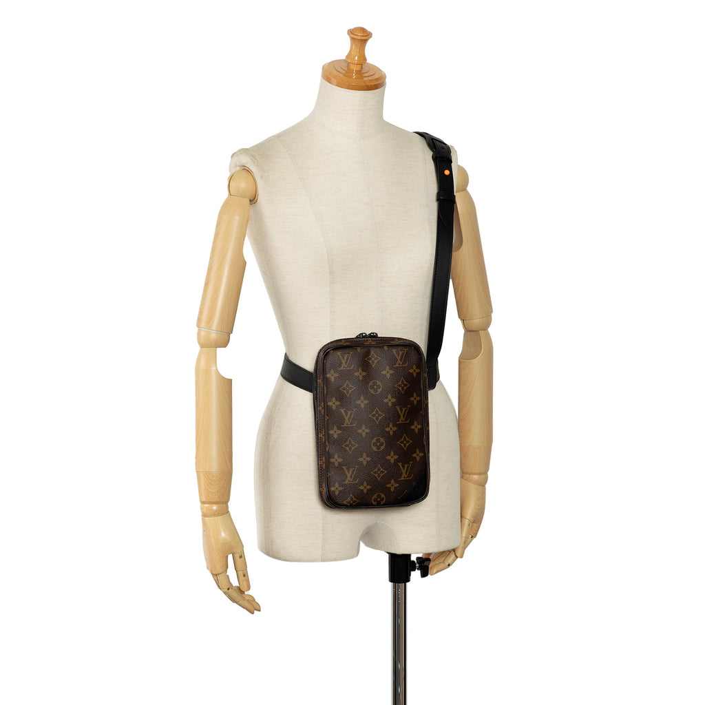 Brown Louis Vuitton Monogram Solar Ray Utility Side Bag