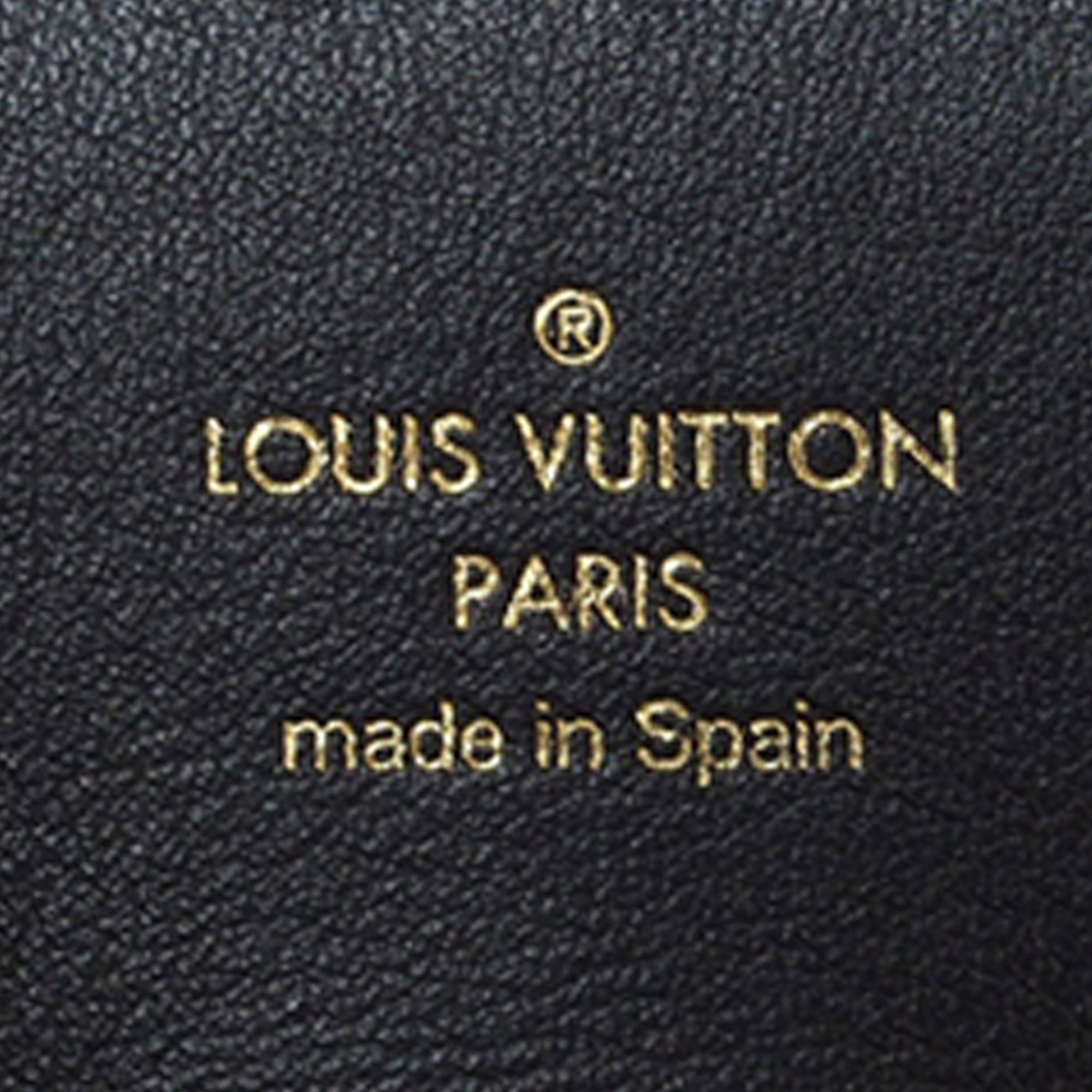 Louis Vuitton Milla PM Black Calfskin