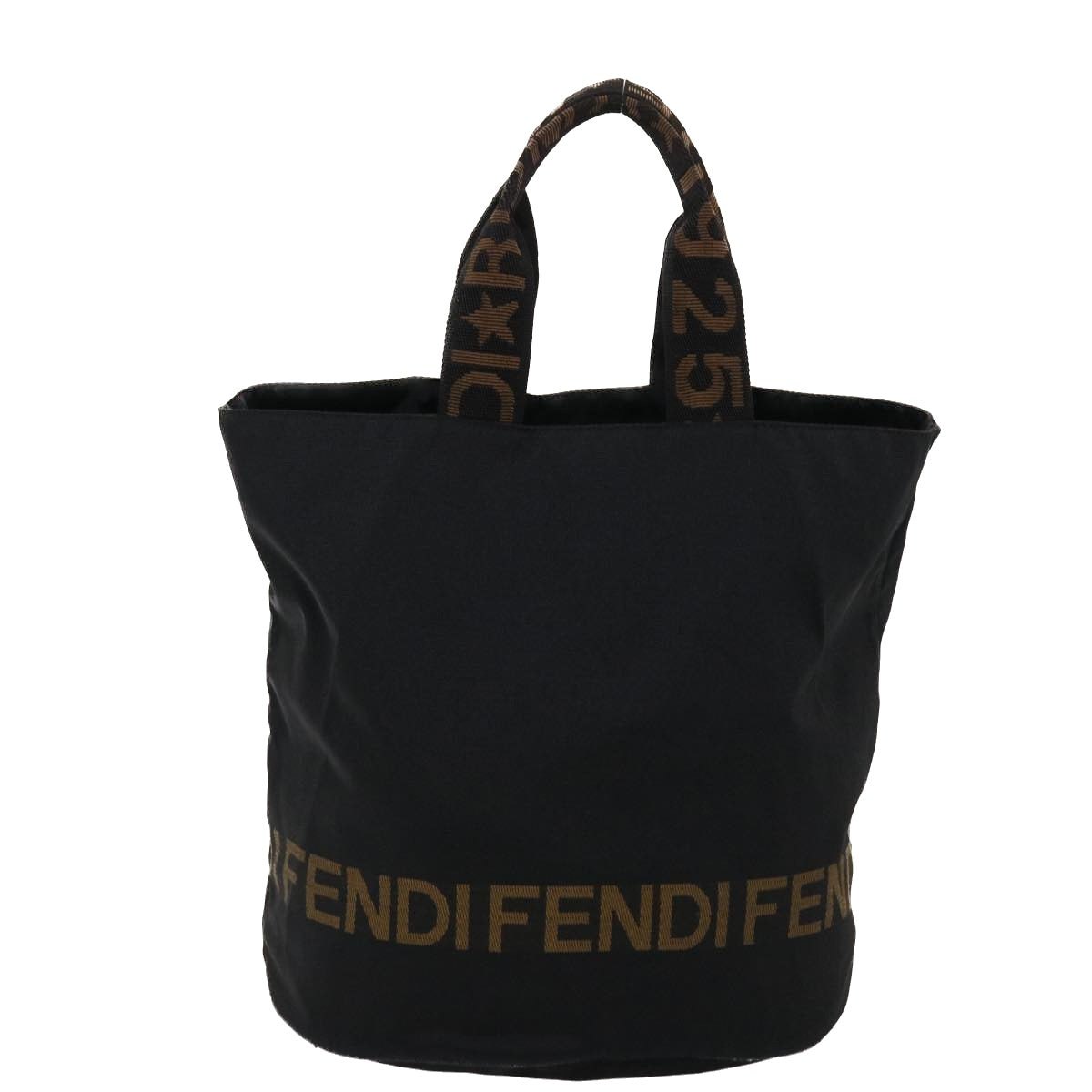 FENDI Tote Bag Nylon Black yb172