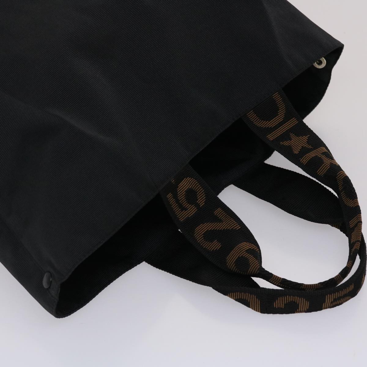 FENDI Tote Bag Nylon Black yb172