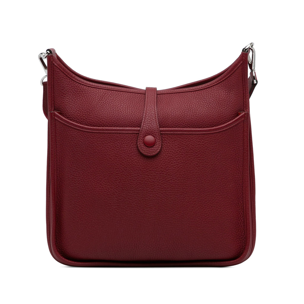 HermÃƒÆ’Ã‚Â¨s Evelyne III PM Red Clemence Palladium