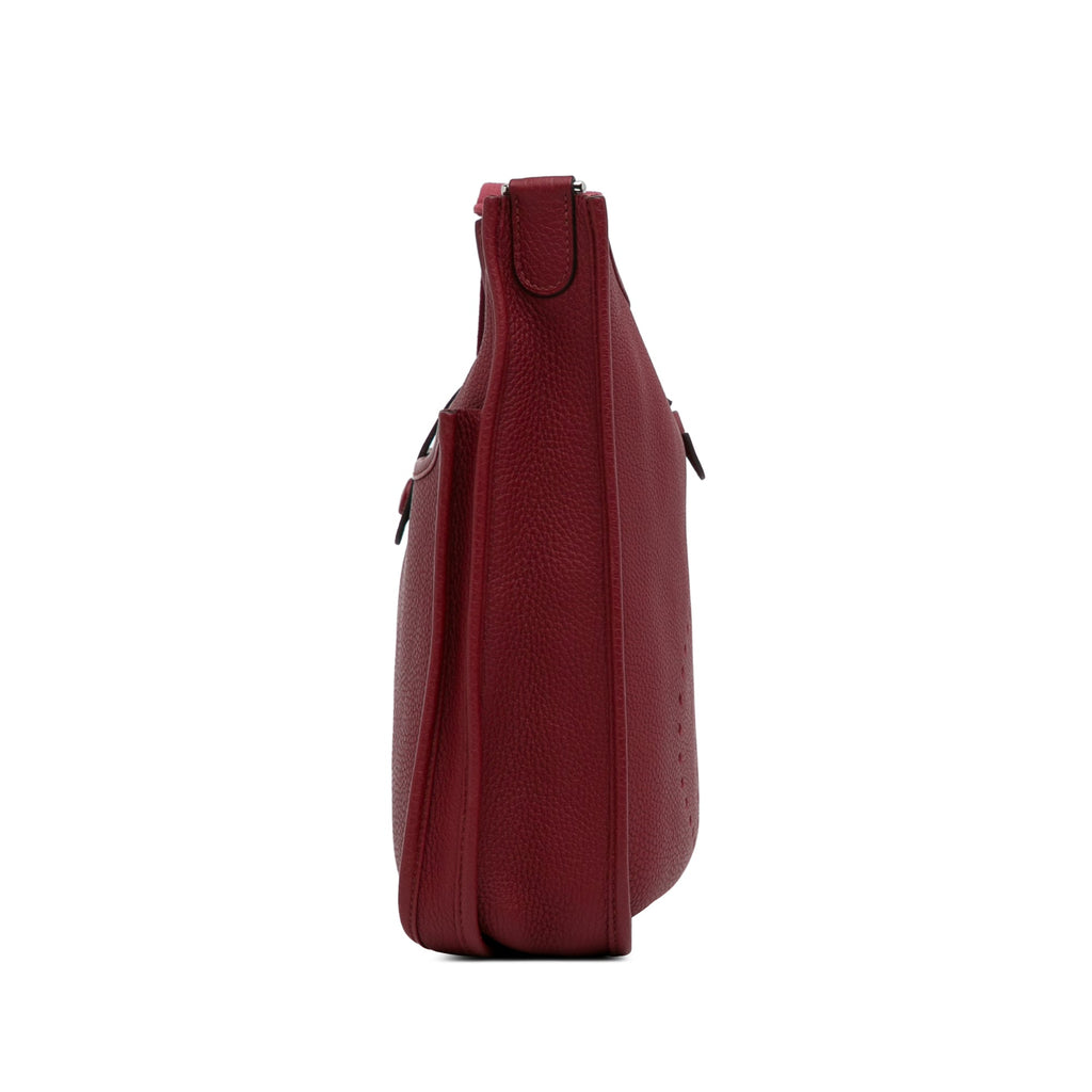 HermÃƒÆ’Ã‚Â¨s Evelyne III PM Red Clemence Palladium
