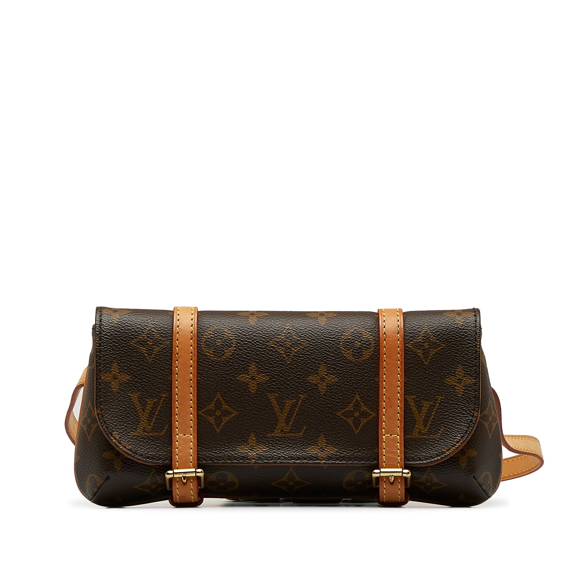 Brown Louis Vuitton Monogram Pochette Marelle PM Belt Bag
