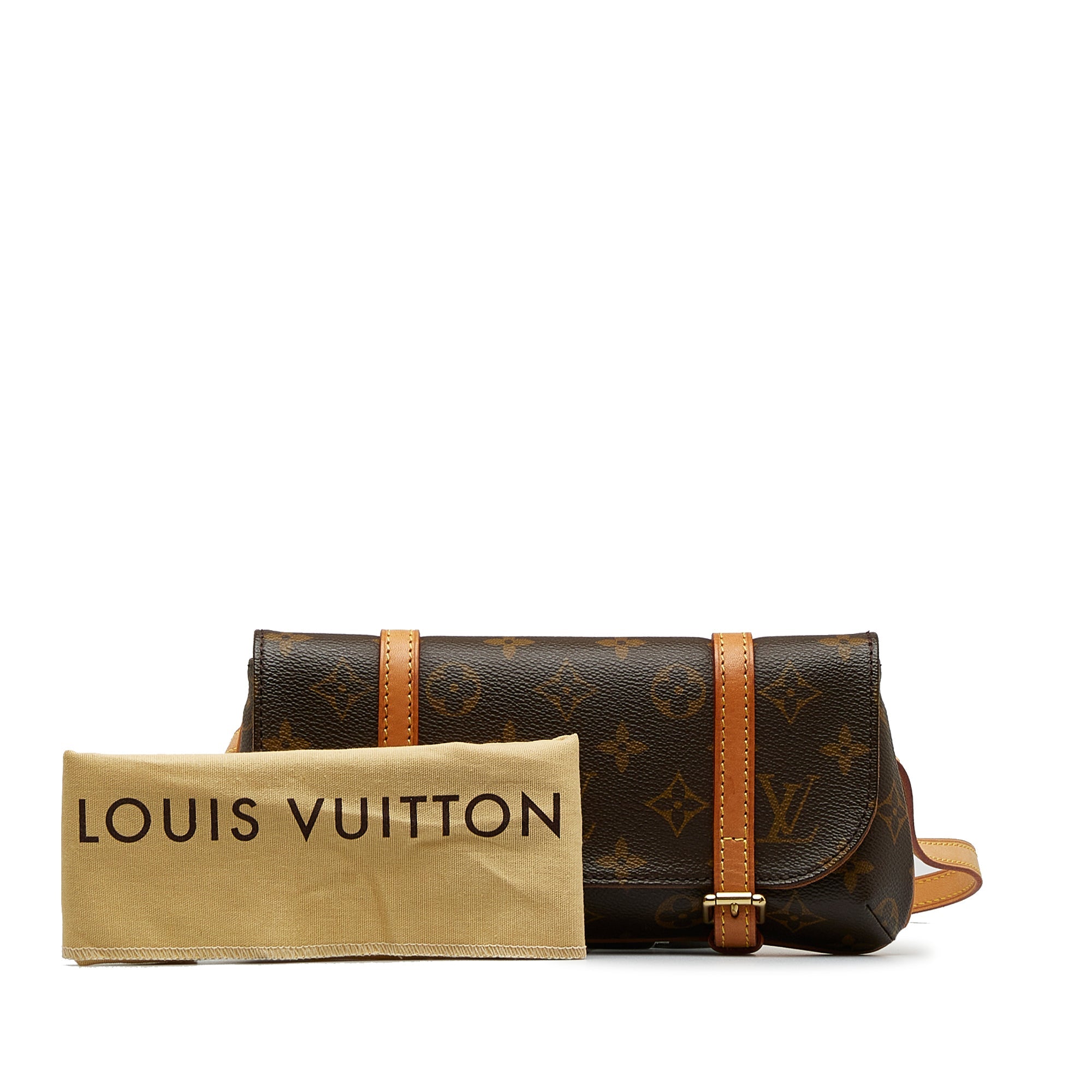 Brown Louis Vuitton Monogram Pochette Marelle PM Belt Bag