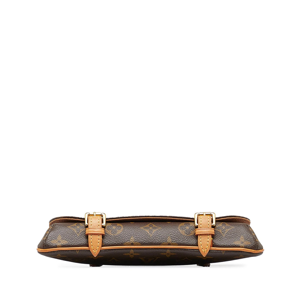 Brown Louis Vuitton Monogram Pochette Marelle PM Belt Bag