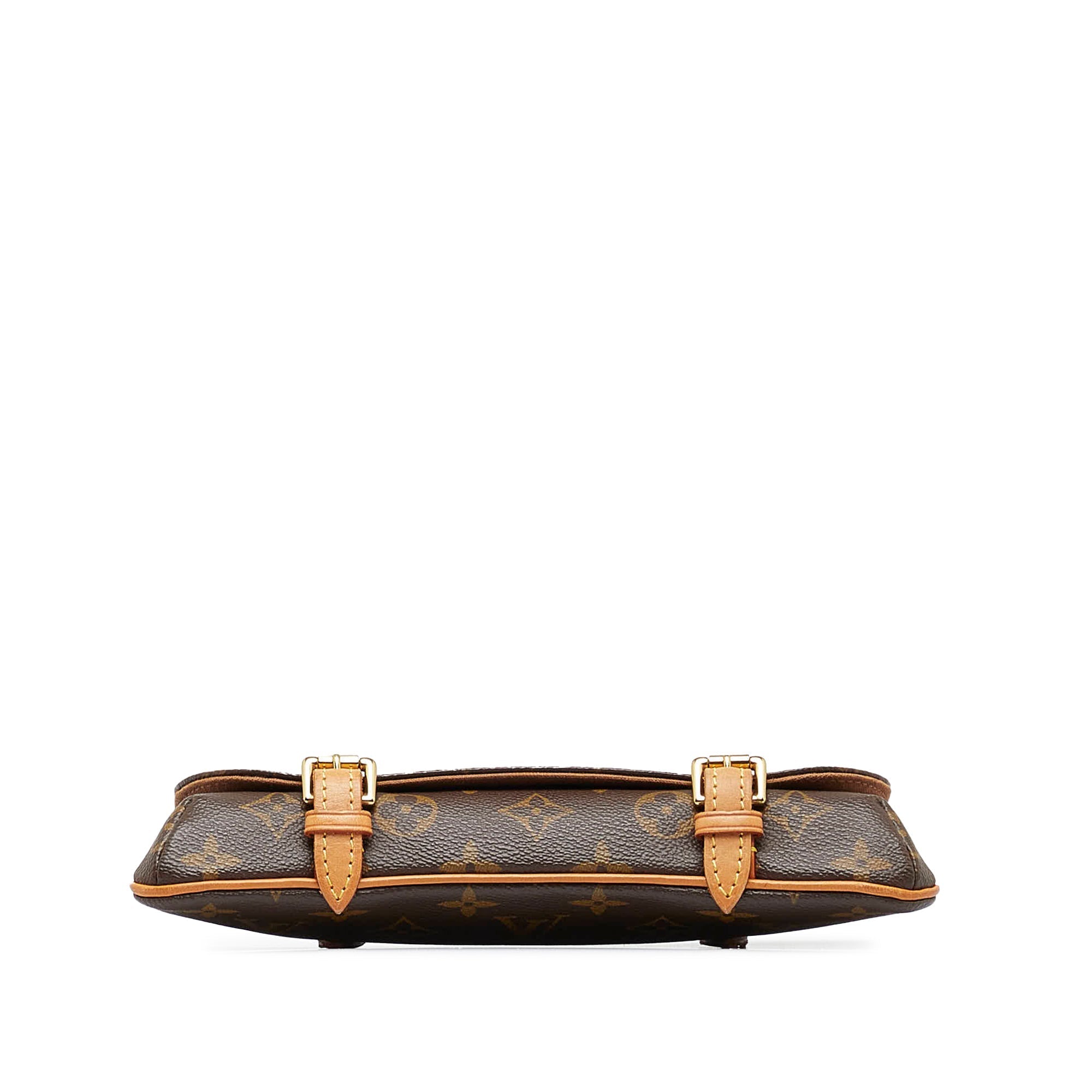 Brown Louis Vuitton Monogram Pochette Marelle PM Belt Bag