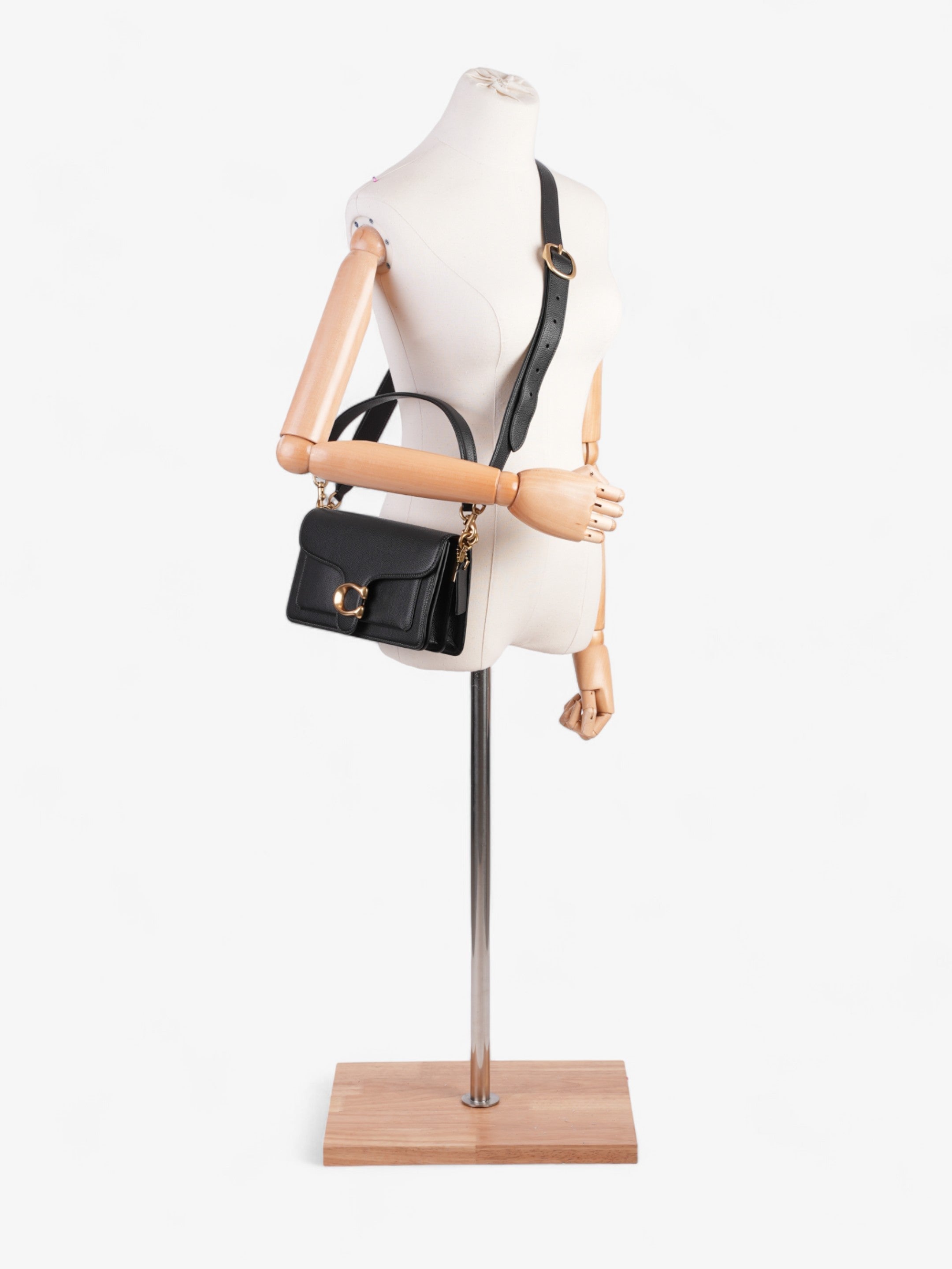 Coach Tabby 26 Black Leather