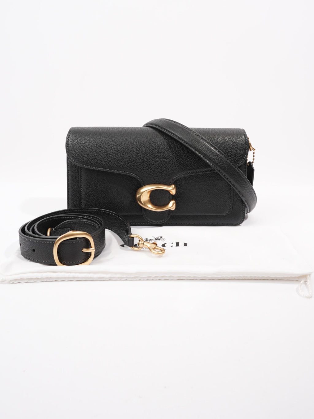 Coach Tabby 26 Black Leather