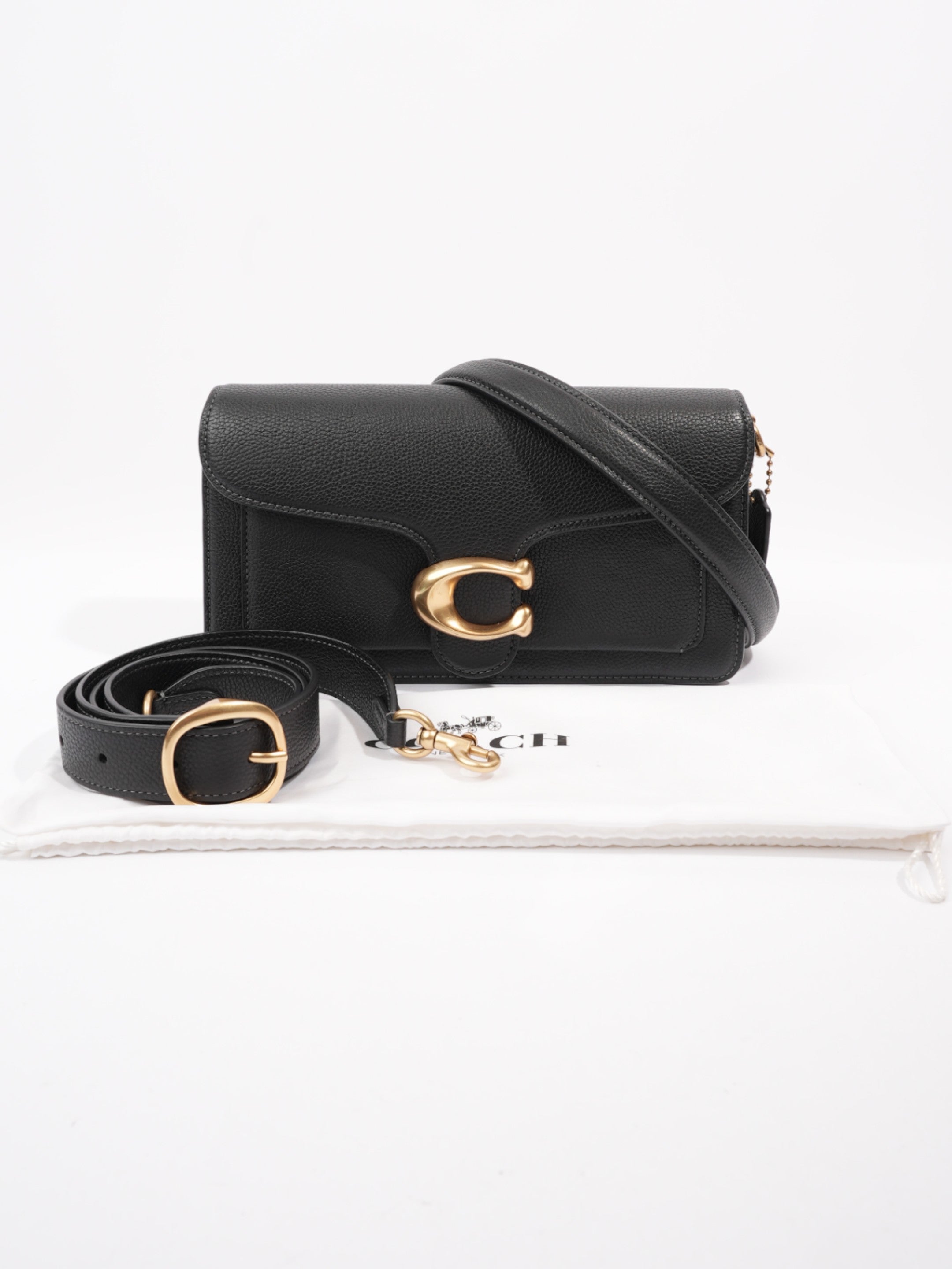Coach Tabby 26 Black Leather