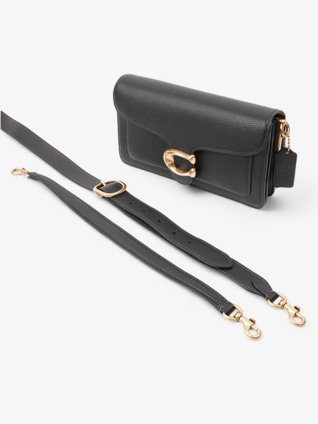 Coach Tabby 26 Black Leather