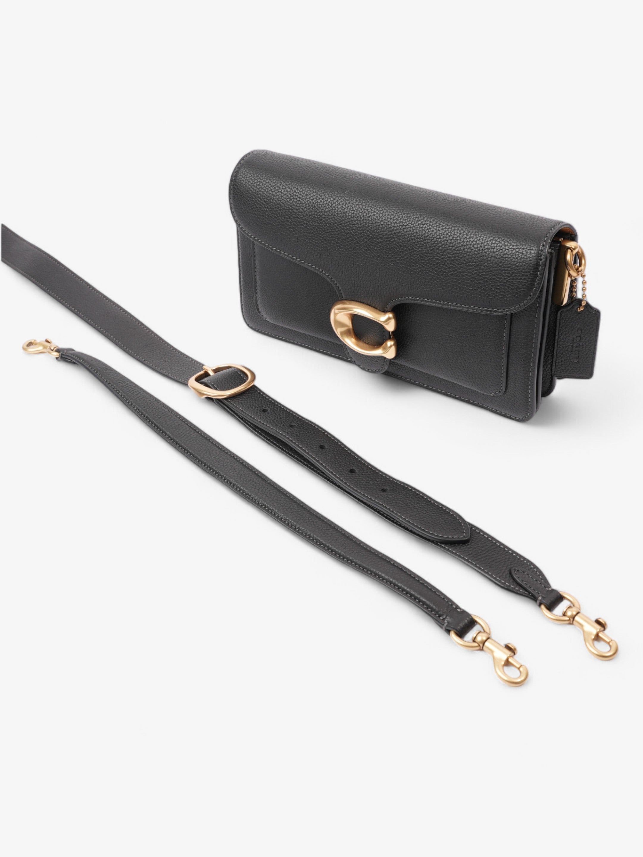 Coach Tabby 26 Black Leather