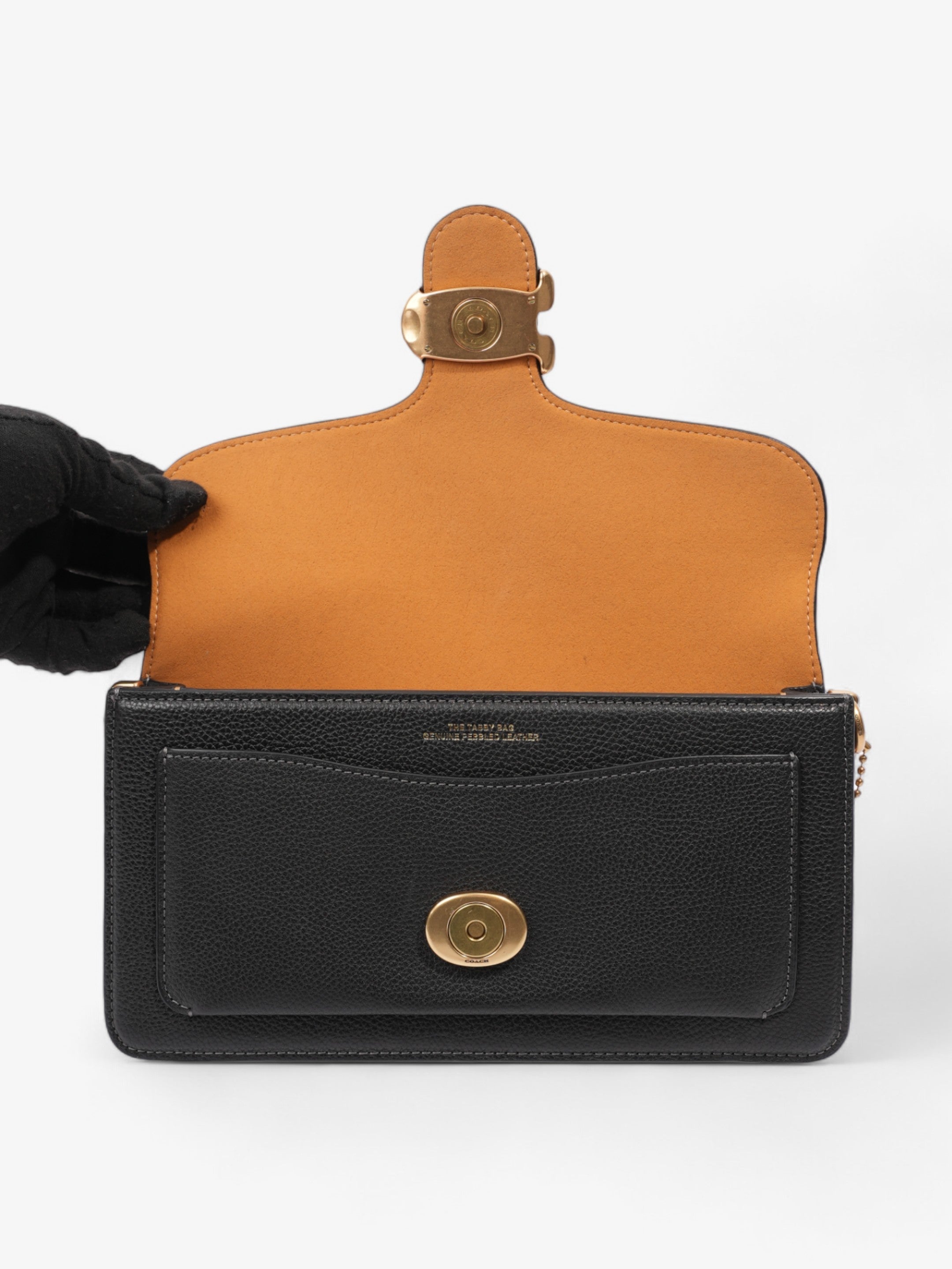 Coach Tabby 26 Black Leather