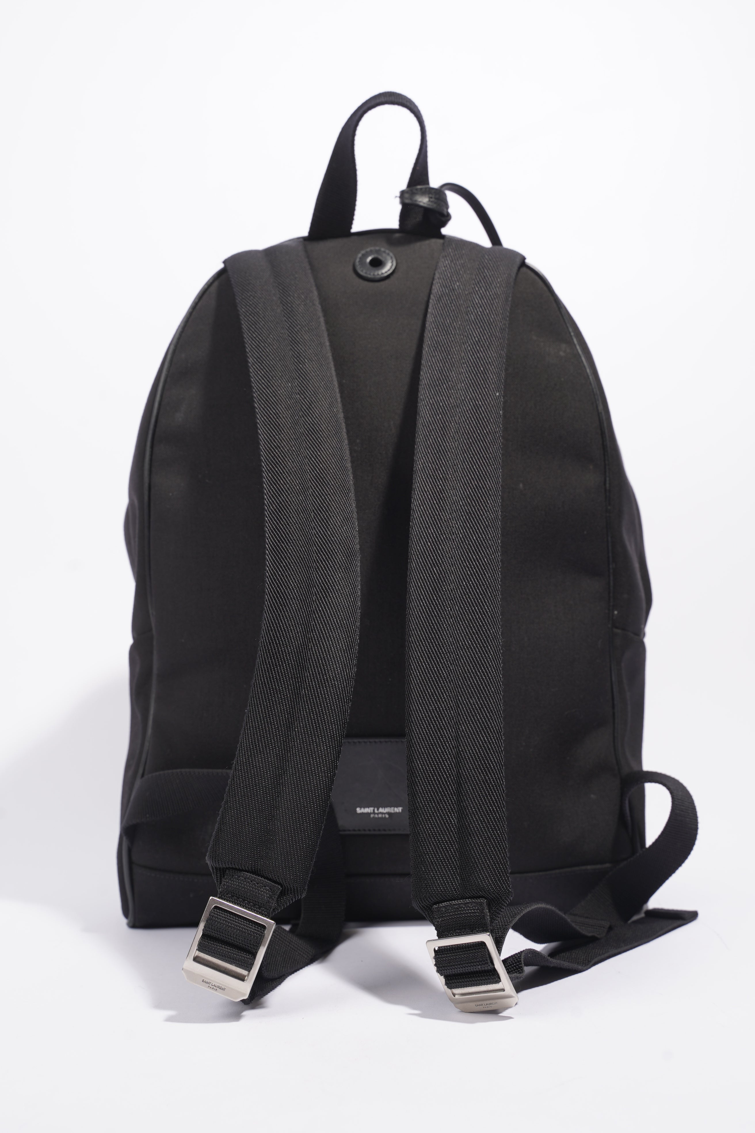 Saint Laurent Vintage Print City Black Canvas