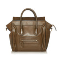Brown Celine Luggage Tote