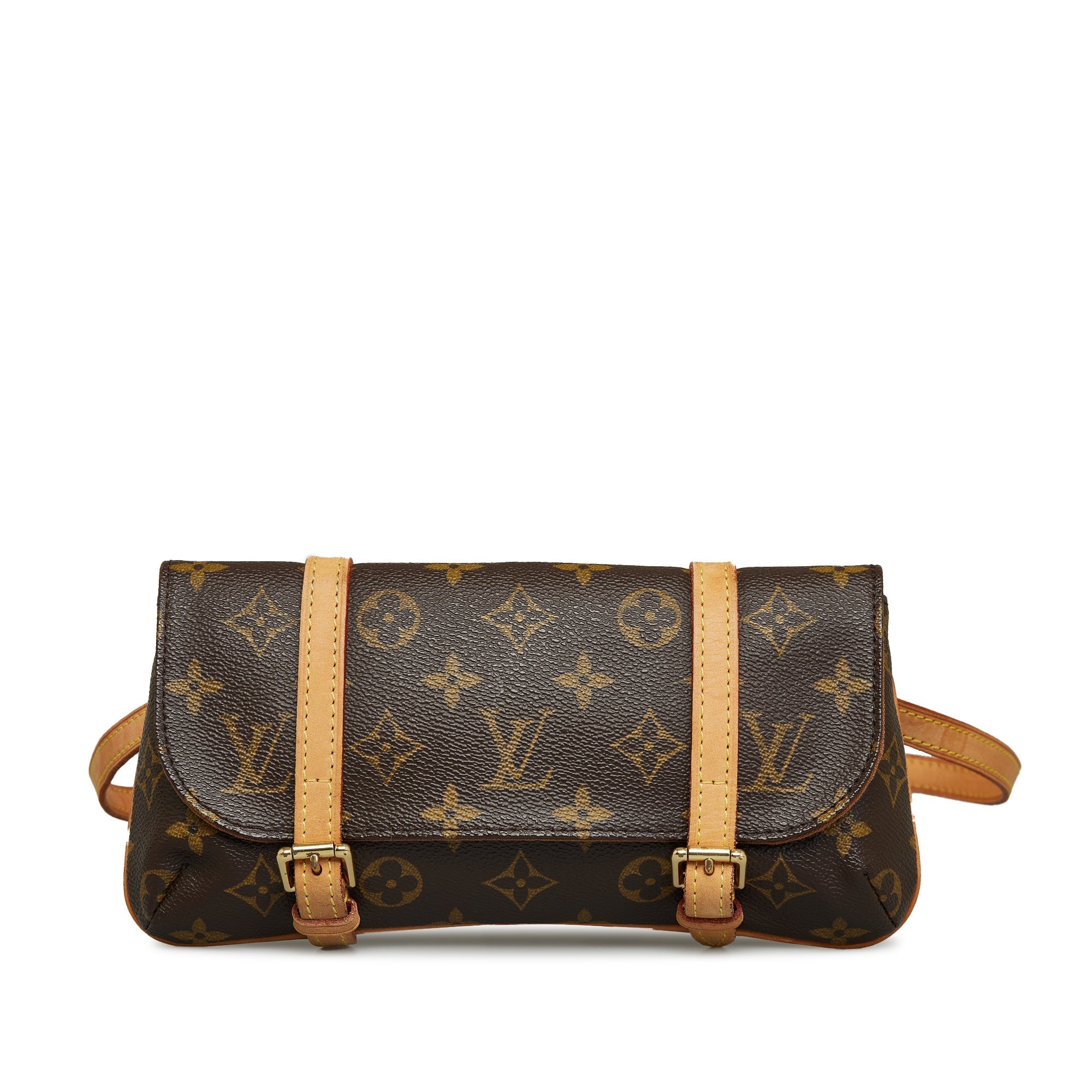 Brown Louis Vuitton Monogram Marelle Pochette Belt Bag