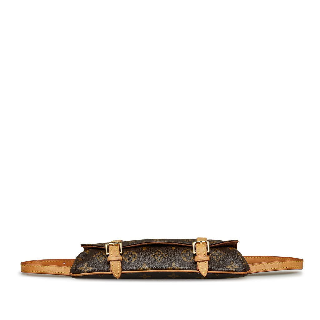 Brown Louis Vuitton Monogram Marelle Pochette Belt Bag