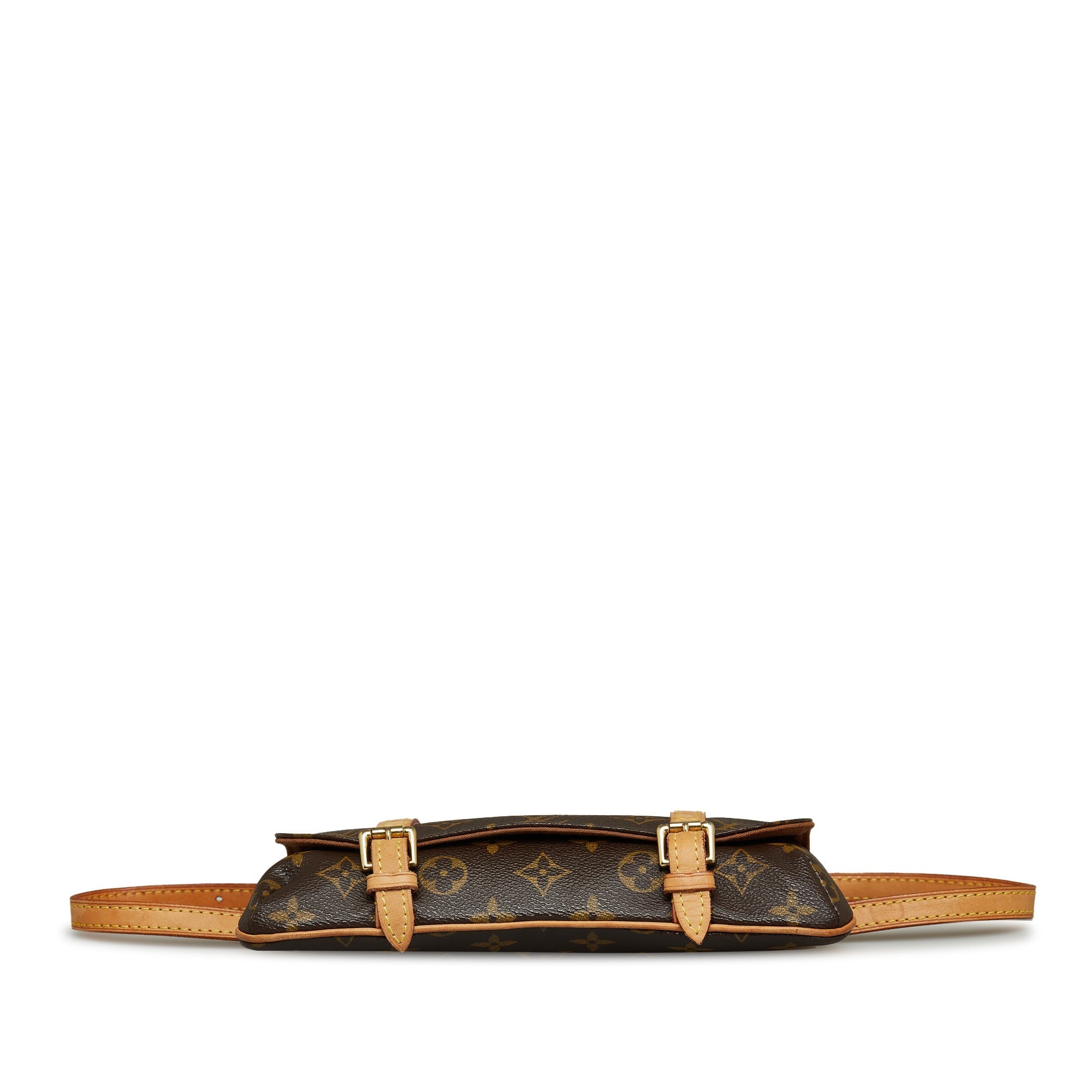 Brown Louis Vuitton Monogram Marelle Pochette Belt Bag