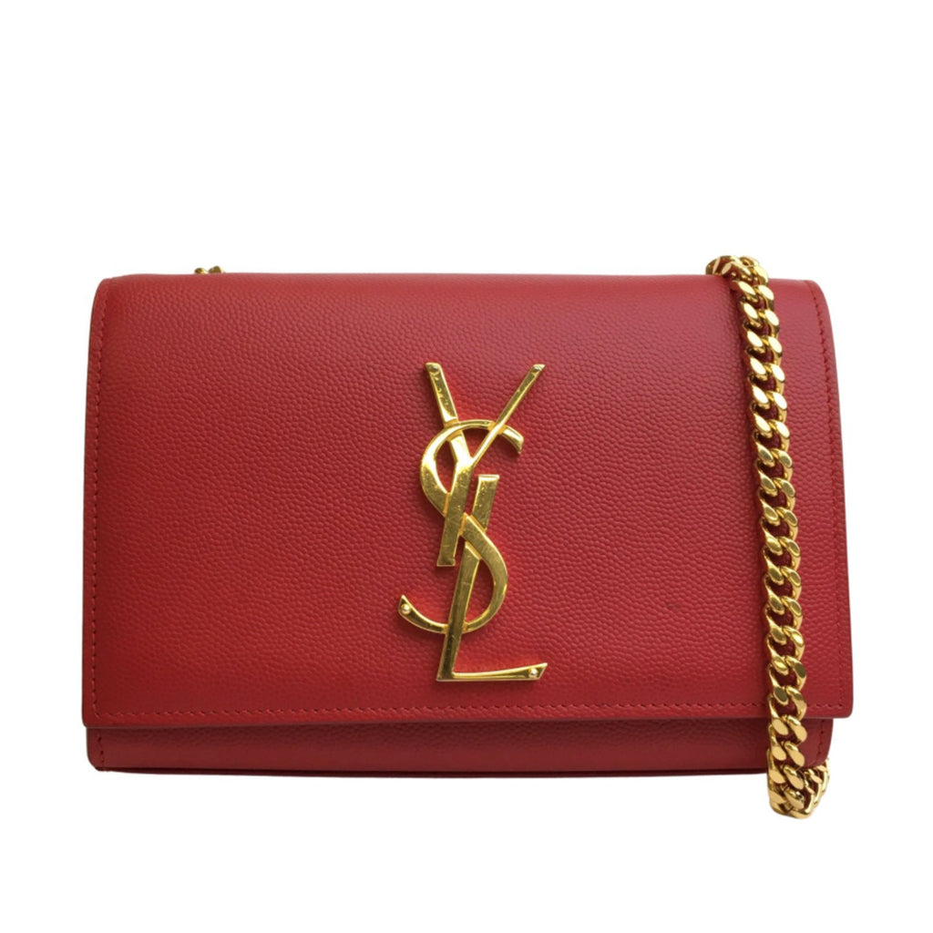 Yves Saint Laurent Kate Small Red Grain de Poudre