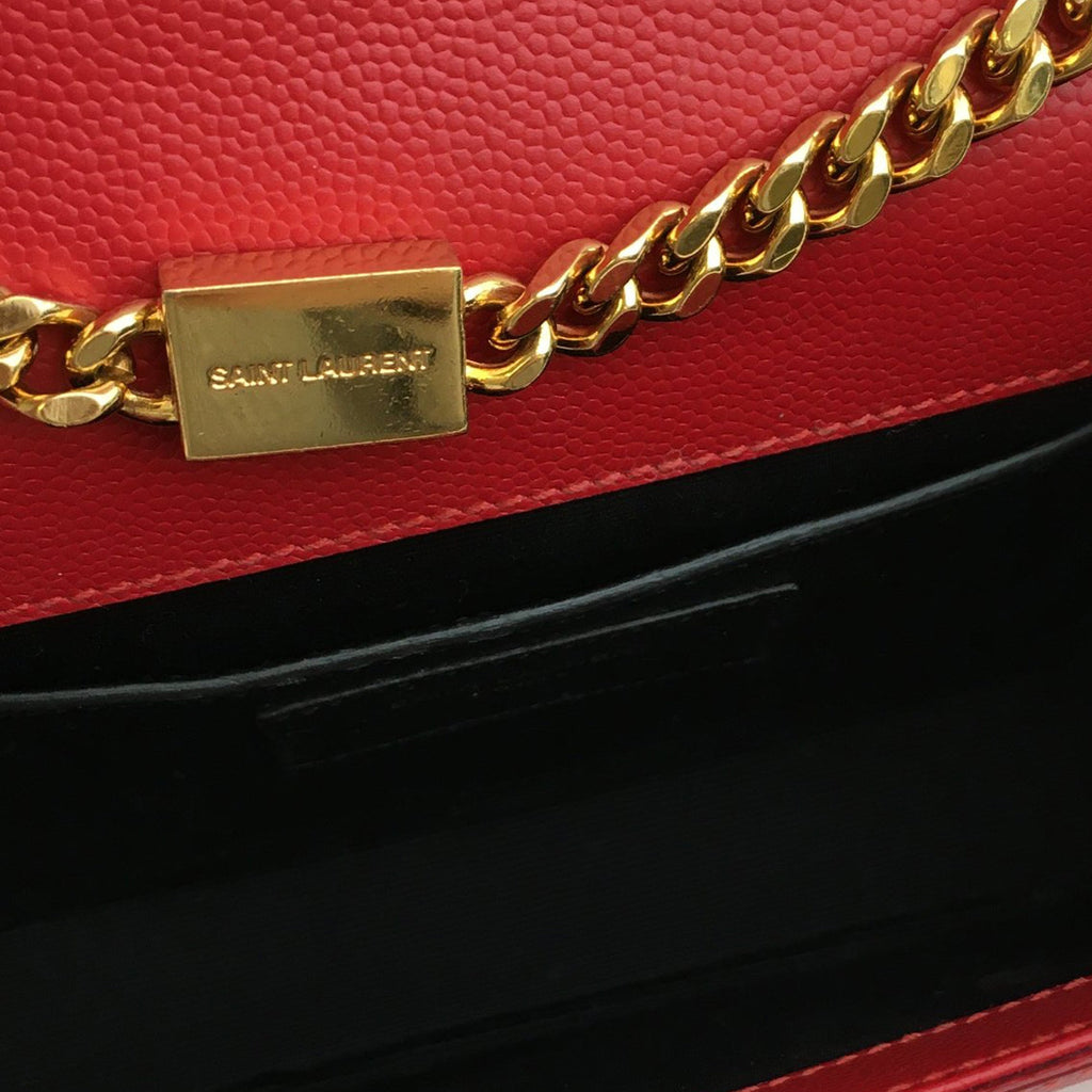 Yves Saint Laurent Kate Small Red Grain de Poudre