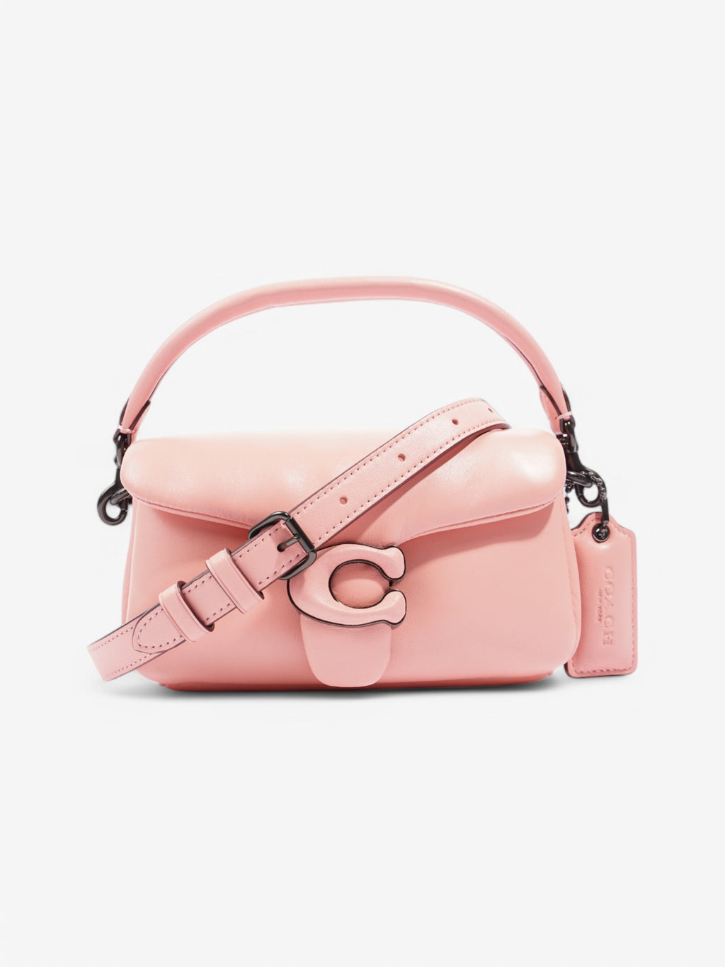 Coach Pillow Tabby Pink Nappa Leather 18