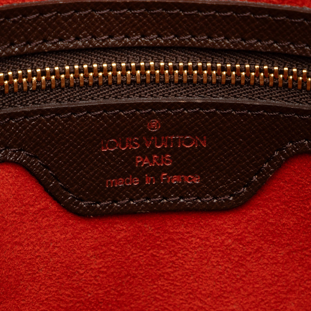 Brown Louis Vuitton Damier Ebene Triana Handbag