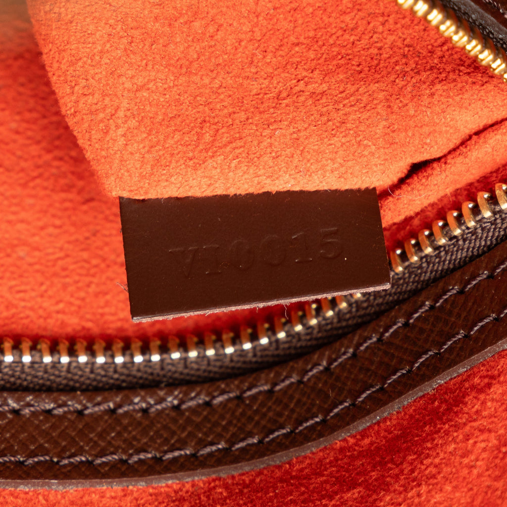 Brown Louis Vuitton Damier Ebene Triana Handbag