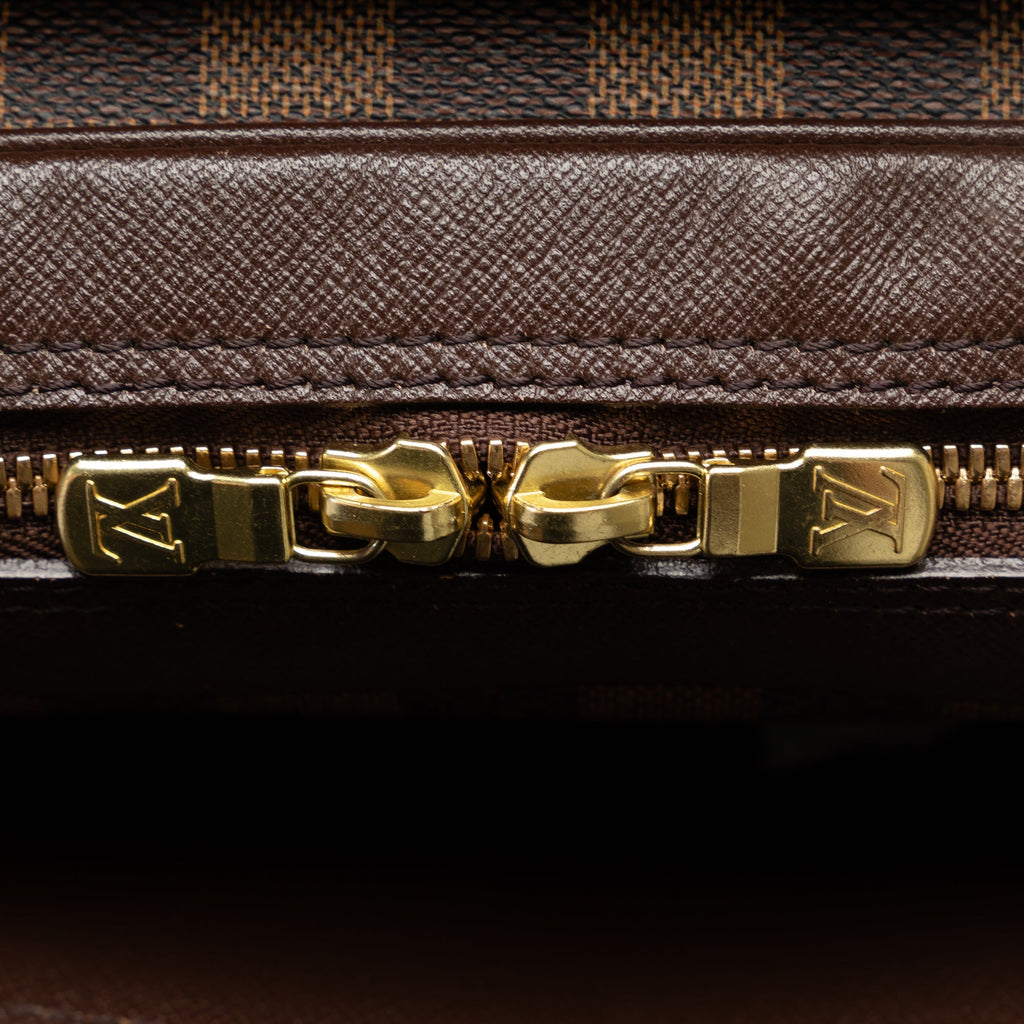Brown Louis Vuitton Damier Ebene Triana Handbag