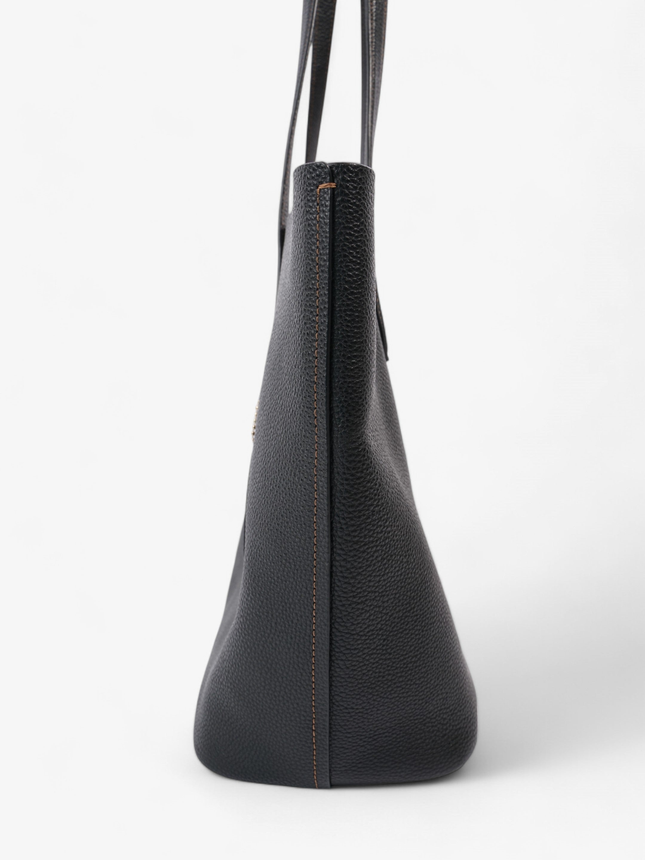 Coach Cameron Tote Black Grained Leather