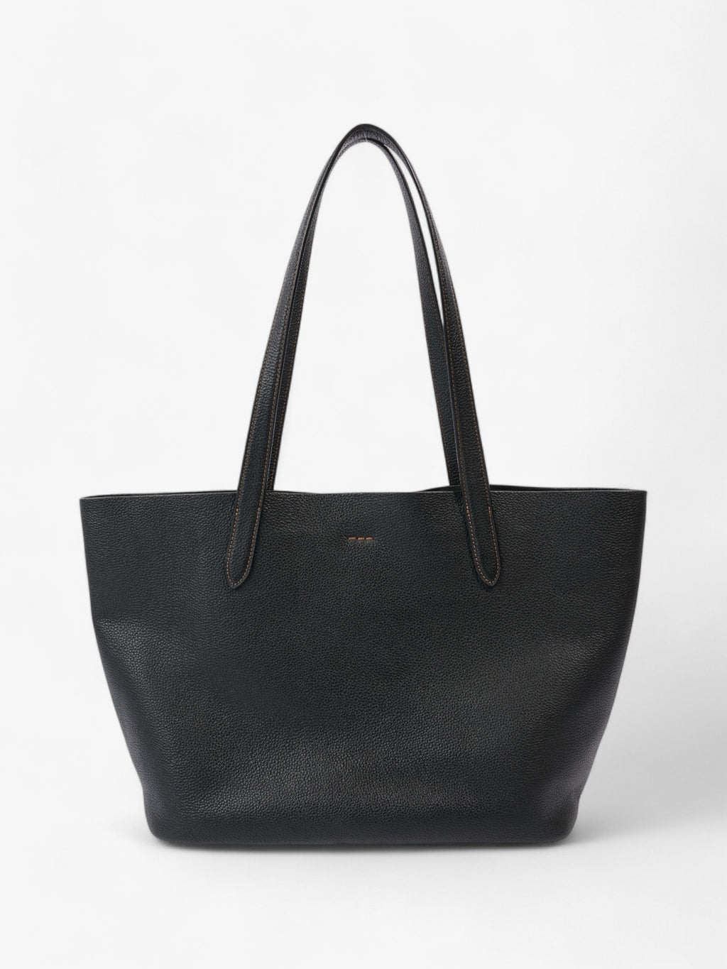 Coach Cameron Tote Black Grained Leather