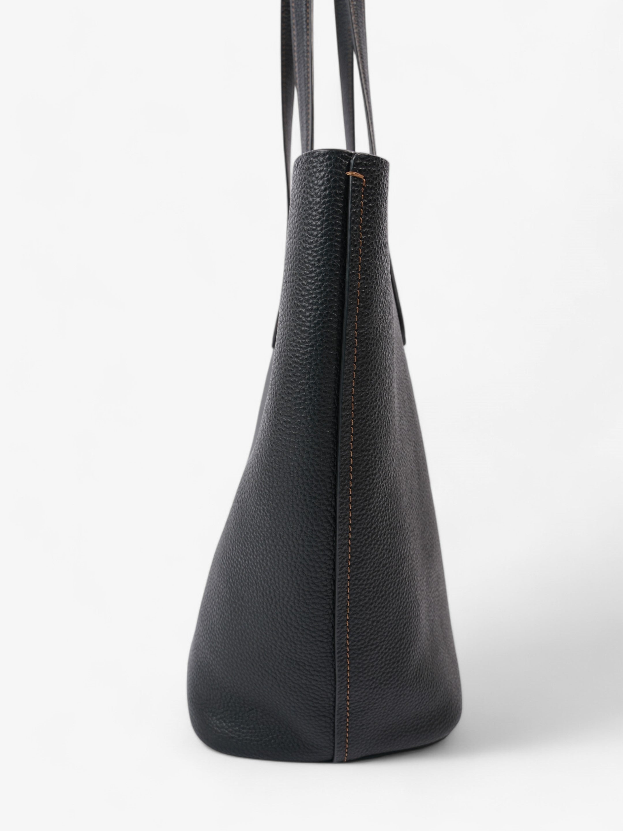 Coach Cameron Tote Black Grained Leather