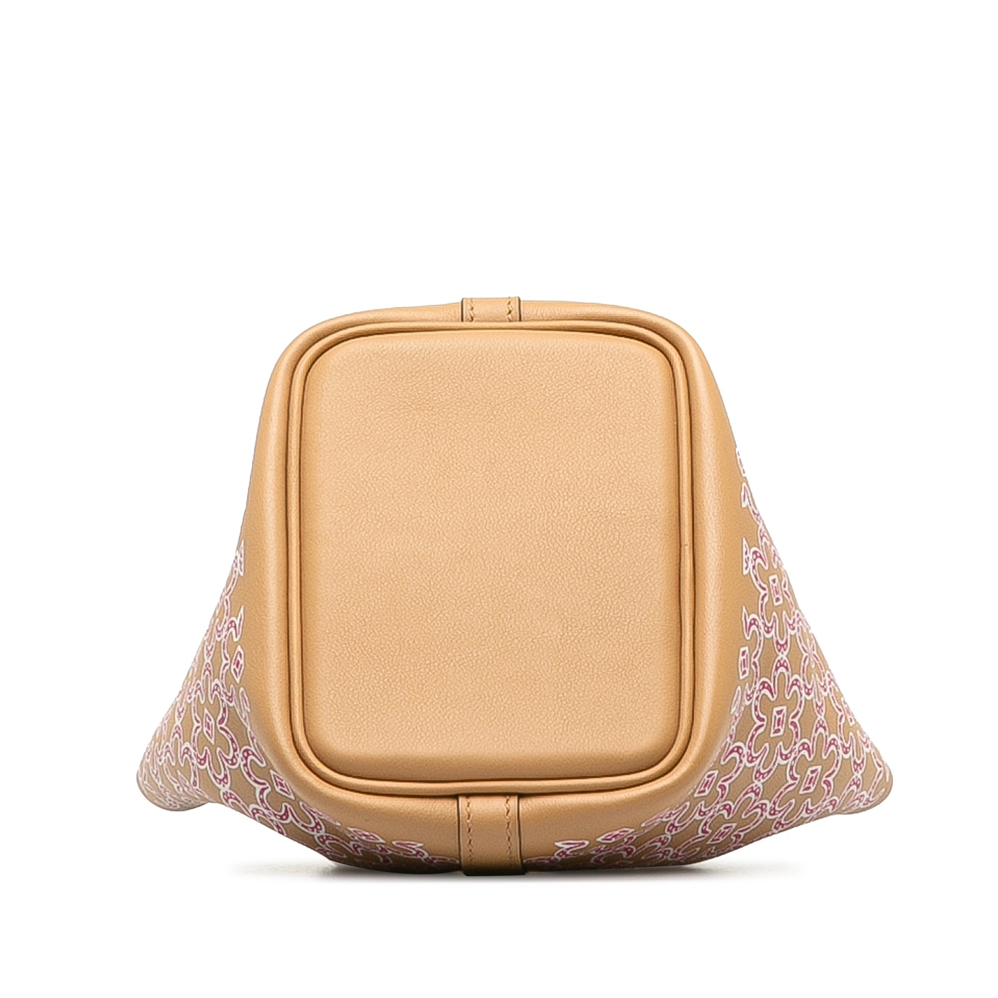 HermÃƒÆ’Ã‚Â¨s Picotin Lock Lucky Daisy Micro Brown Swift Palladium