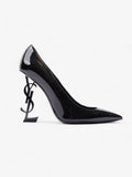Saint Laurent Opyum Heels 110 Black Patent Leather EU 40 UK 7