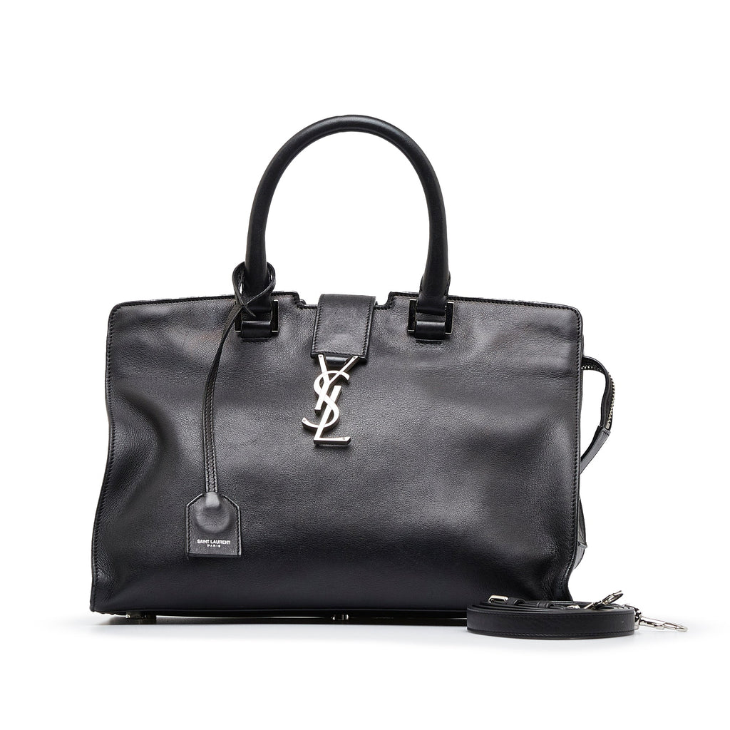 Yves Saint Laurent Downtown Black Quilted Leather